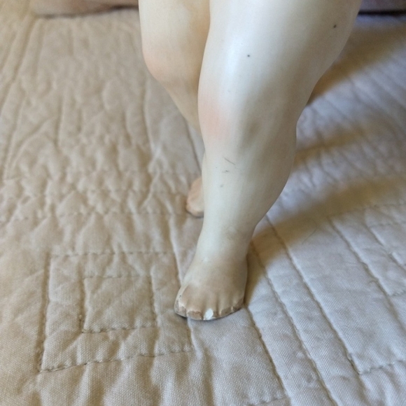 MidCentury Vintage Lenwile Ardalt Porcelain Artware Japan Cherubs W/Planter Vase - Picture 7 of 10